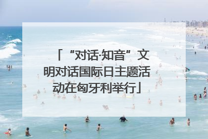 “对话·知音”文明对话国际日主题活动在匈牙利举行