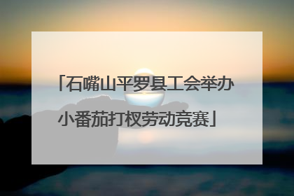 石嘴山平罗县工会举办小番茄打杈劳动竞赛