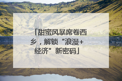 甜蜜风暴席卷西乡，解锁“浪漫+经济”新密码