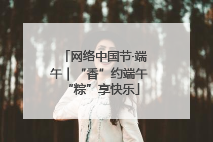 网络中国节·端午｜“香”约端午 “粽”享快乐