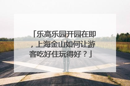 乐高乐园开园在即，上海金山如何让游客吃好住玩得好？