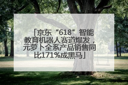 京东“618”智能教育机器人赛道爆发，元萝卜全系产品销售同比171%成黑马