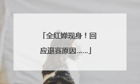 全红婵现身！回应退赛原因……