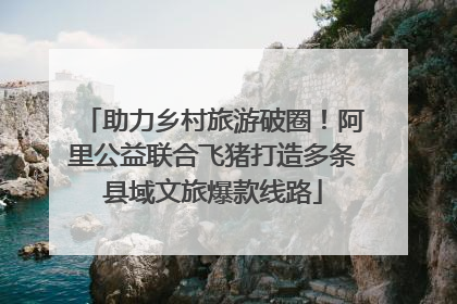 助力乡村旅游破圈！阿里公益联合飞猪打造多条县域文旅爆款线路