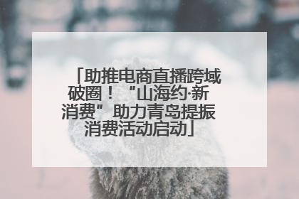 助推电商直播跨域破圈！“山海约·新消费”助力青岛提振消费活动启动