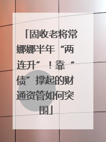 固收老将常娜娜半年“两连升”！靠“债”撑起的财通资管如何突围