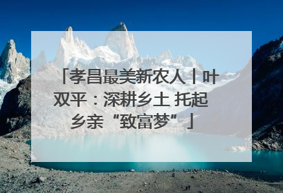 孝昌最美新农人丨叶双平：深耕乡土 托起乡亲“致富梦”