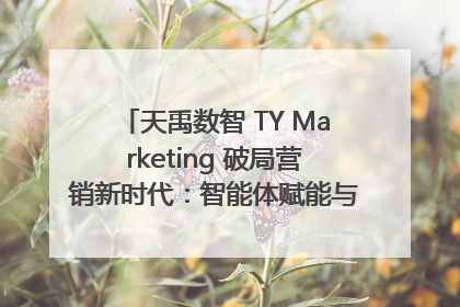 天禹数智 TY Marketing 破局营销新时代：智能体赋能与人才培育双轮驱动