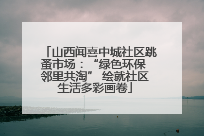 山西闻喜中城社区跳蚤市场：“绿色环保 邻里共淘” 绘就社区生活多彩画卷