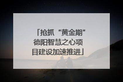 抢抓“黄金期” 德阳智慧之心项目建设加速推进