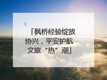 枫桥经验绽放协兴，平安护航文旅“热”潮