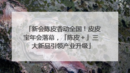 新会陈皮香动全国！皮皮宝年会落幕，「陈皮＋」三大新品引领产业升级
