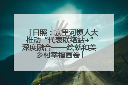 日照：寨里河镇人大推动“代表联络站+”深度融合——绘就和美乡村幸福画卷