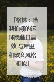 格林：哈利伯顿的运球隐蔽且高效 与库里和欧文风格相似