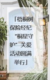 梧桐树保险经纪“桐星守护”关爱活动圆满举行