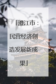 澄江市：民营经济创造发展新成果