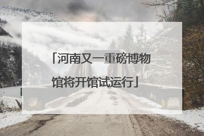 河南又一重磅博物馆将开馆试运行