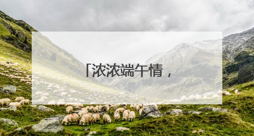 浓浓端午情，粽香暖人心
