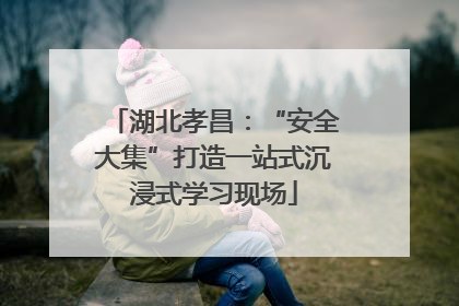 湖北孝昌：“安全大集”打造一站式沉浸式学习现场