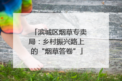 滨城区烟草专卖局：乡村振兴路上的“烟草答卷”
