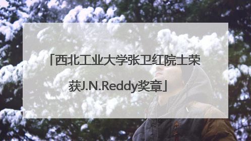 西北工业大学张卫红院士荣获J.N.Reddy奖章