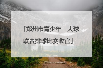 郑州市青少年三大球联赛排球比赛收官