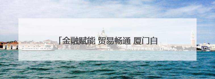 金融赋能 贸易畅通 厦门自贸片区让“买卖全球”更便利