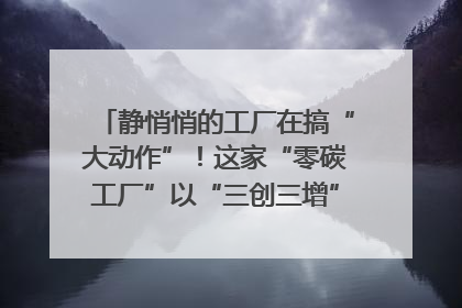 静悄悄的工厂在搞“大动作”！这家“零碳工厂”以“三创三增”探索共富新路径｜网络名人四川行