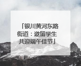 银川黄河东路街道：邀留学生共迎端午佳节