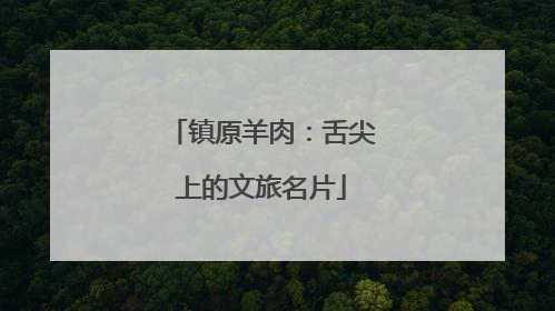 镇原羊肉：舌尖上的文旅名片