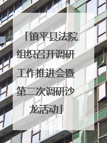 镇平县法院组织召开调研工作推进会暨第二次调研沙龙活动