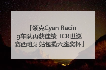 领克Cyan Racing车队再获佳绩 TCR世巡赛西班牙站包揽六座奖杯