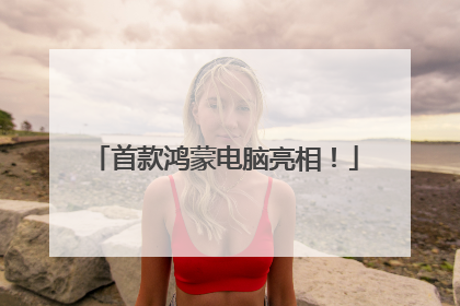 首款鸿蒙电脑亮相！