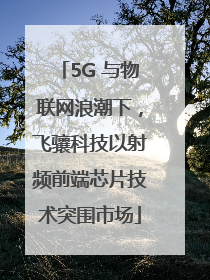 5G 与物联网浪潮下，飞骧科技以射频前端芯片技术突围市场
