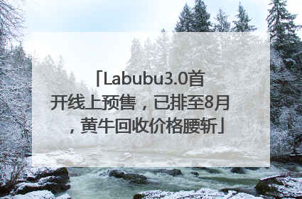Labubu3.0首开线上预售，已排至8月，黄牛回收价格腰斩